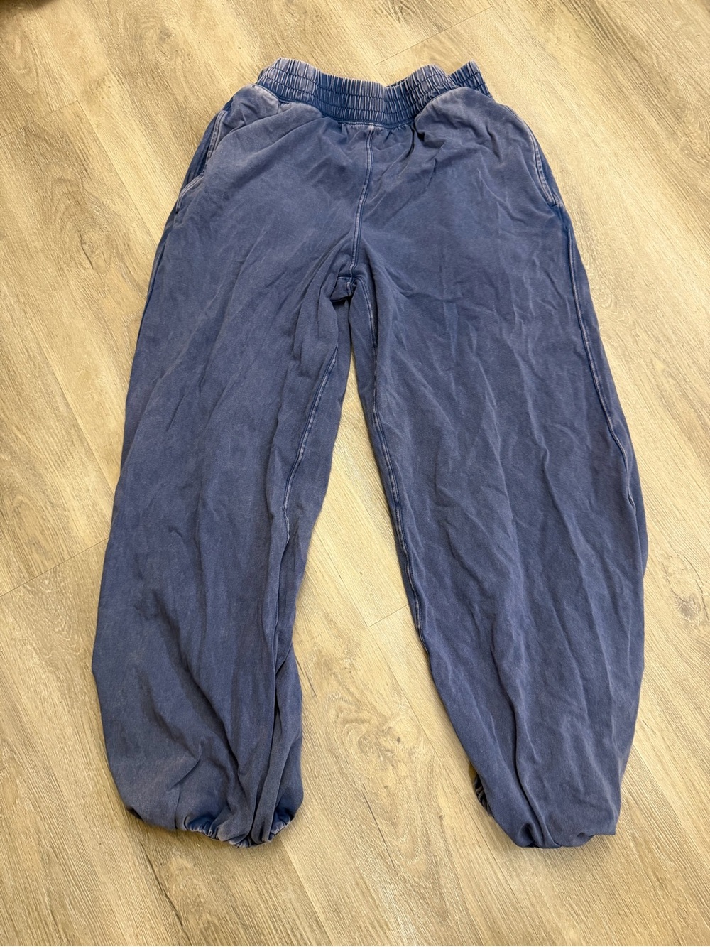 Free People Carpe Diem Sweatpants Women’s Medium Blue 0480